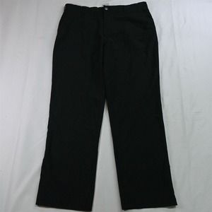Short Par 4 36 x 30 Black Stretch Tech‎ Straight Dress Pants
